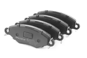 Image of RIDEX Brake pad set RENAULT,FIAT,PEUGEOT 402B0066 09938205,172082,425047 425058,425105,425169,425191,425192,425204,425205,425319,4254A5,95623223