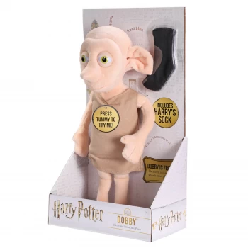 Image of Noble Collection Harry Potter Dobby Interactive Plush