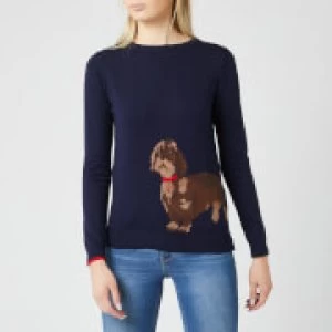 Image of Joules Womens Miranda Crew Neck Jumper - Navy - UK 14