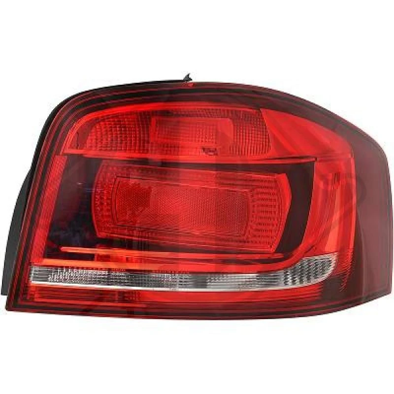 Image of DIEDERICHS 1032190 Rear light with bulb holder, Right, P21W Combination Rearlight (391)