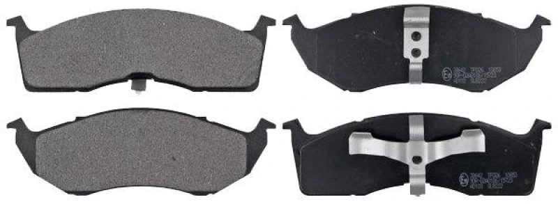 Image of A.B.S. 38642 Brake pad set without integrated wear sensor Brake Pad Set,disc brake (402)