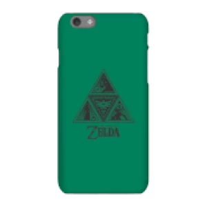 image of Nintendo The Legend Of Zelda Triforce Phone Case - iPhone 6S - Snap Case - Matte