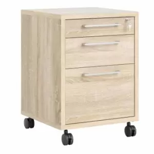 Prima Mobile Filing Cabinet In Oak Effect