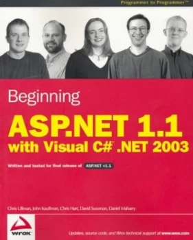 Image of Beginning Asp.Net 1.1 with Visual C Hash .Net 2003 by Chris Ullman Paperback