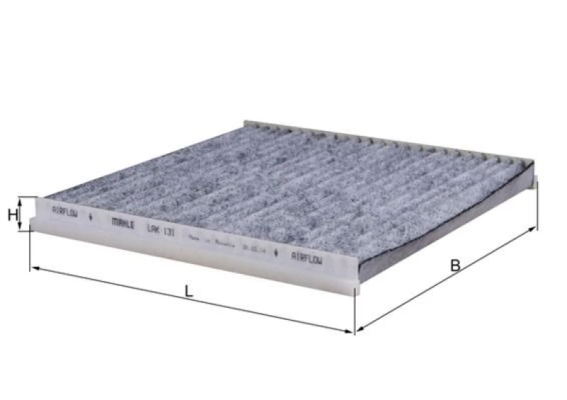 Image of Pollen filter MAHLE LAK 131