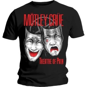 image of Motley Crue - Theatre of Pain Cry Unisex Large T-Shirt - Black