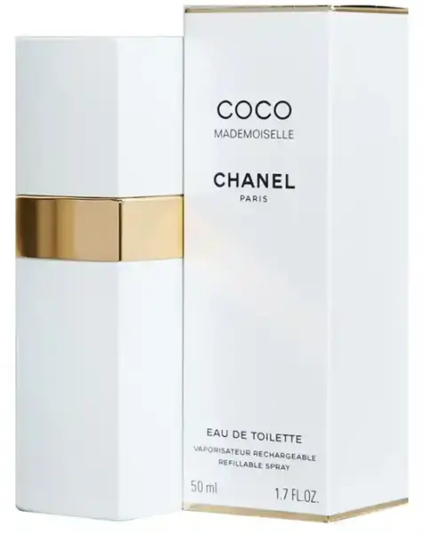 image of Chanel Coco Mademoiselle Refillable Eau de Toilette For Her 50ml