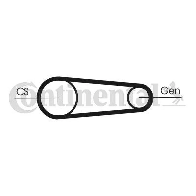 Image of V-Ribbed Belt Set CONTITECH 6PK831 ELAST T1