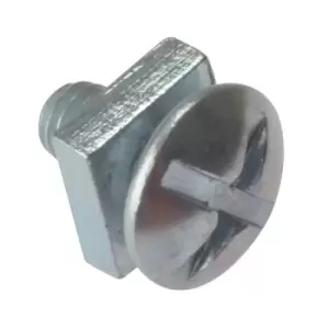 image of ForgeFix 25RBN830 Roofing Bolt ZP M8 x 30mm Bag 25