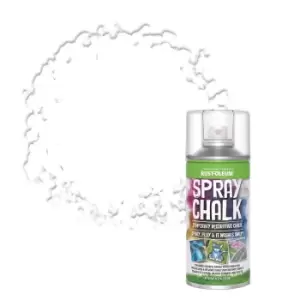 Image of Rust-Oleum Spray Chalk Paint White - 150ml