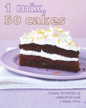 Image of 1 Mix 50 Cakes by Christine France and Clive Streeter Hardback