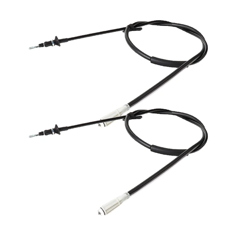 Image of RIDEX 124C1167 Brake Cable Front Axle Left, 1993/1912mm Cable,parking brake (124)
