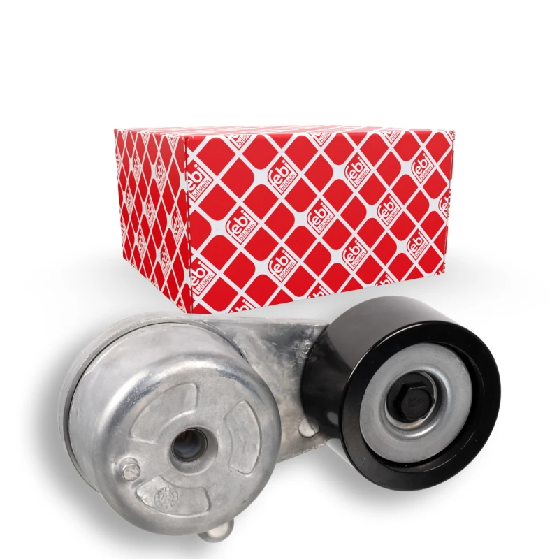 Image of FEBI BILSTEIN 109698 Tensioner Aluminium Belt Tensioner,v-ribbed belt (541)