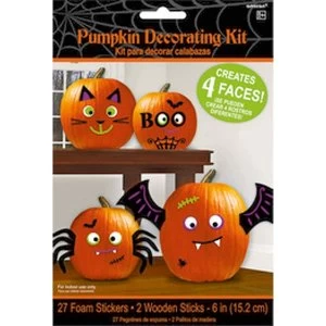 Image of Amscan Pumpkins Decoration Set