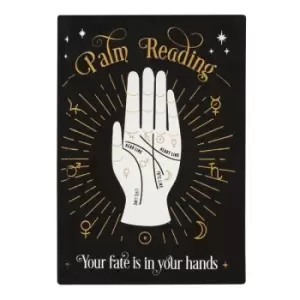 Image of The Fortune Teller Palm Reading Velvet Notebook