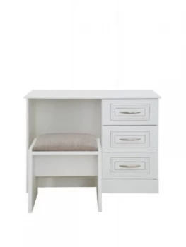 image of Consort Dorchester Ready Assembled Dressing Table And Stool Set