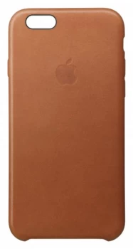 Image of Apple iPhone 6S Leather Case Saddle Brown MKXT2ZM/A
