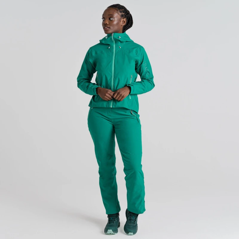 Image of Craghoppers Womens Olesia Waterproof Breathable Rain Suit 12 - Bust 36' (91cm) Maystic Green CWW1200-AGP-12