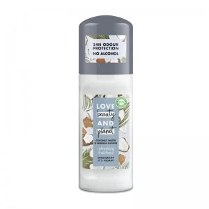 image of Love Beauty And Planet Mimosa Flower Roll On Deodorant 50ml