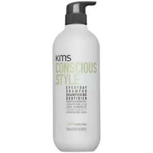 image of KMS Conscious Style Everyday Shampoo 750ml