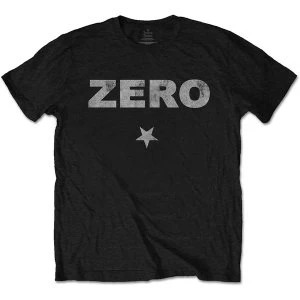 Image of The Smashing Pumpkins - Zero Distressed Unisex XX-Large T-Shirt - Black