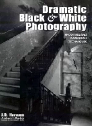 Image of dramatic Black and white photography shooting and darkroom techniques