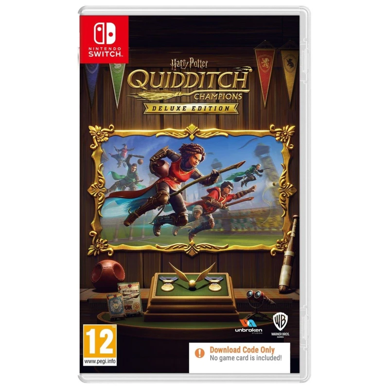 Image of Harry Potter Harry Potter Quidditch Champions Dlx Ed Switch Game PreOrder