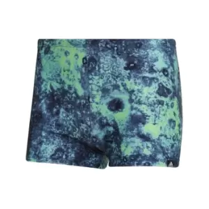 Image of adidas Melting Salt Swimming Boxers Mens - Blue