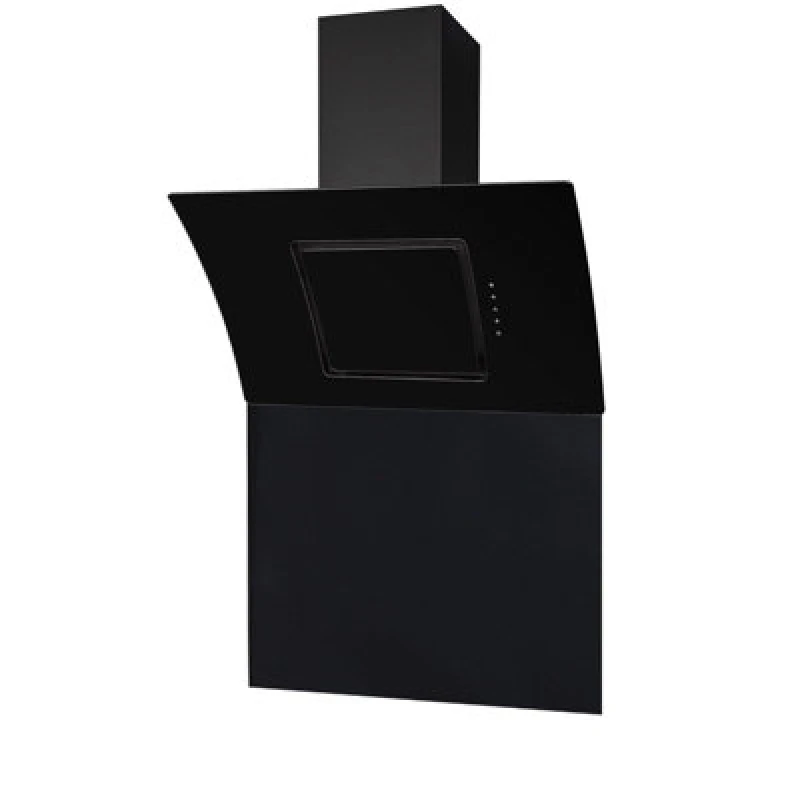 Image of SIA Black Toughened Kitchen Glass Splashback 90cm x 75cm - SP90BL Black unisex