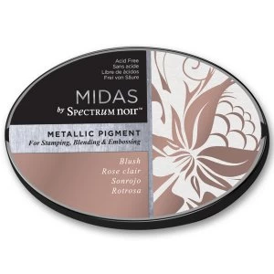 Midas by Spectrum Noir Metallic Pigment Inkpad - Blush