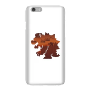 image of Nintendo Super Mario Bowser Silhouette Phone Case - iPhone 6 - Snap Case - Gloss