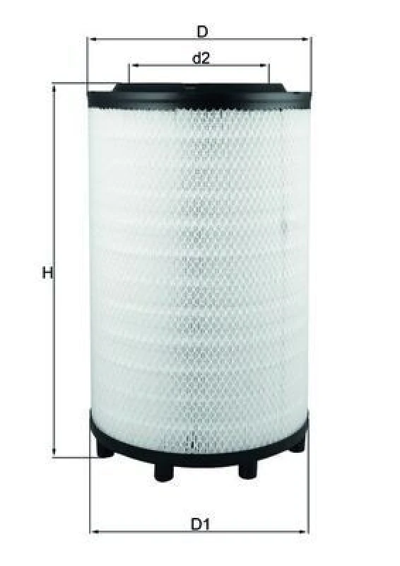 Image of Air filter MAHLE LX 3582