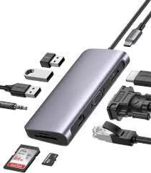 image of 10-IN-1 USB-C MULTIPORT DOCKING