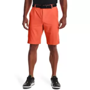 image of Under Armour 2022 Mens Drive Taper Short Tangerine Shorts 30