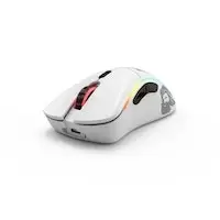 Image of Glorious Model D- Wireless RGB Optical Gaming Mouse - Matte White (GLO-MS-DMW-MW)