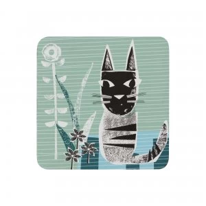Image of Denby Cat Coasters Set of 6
