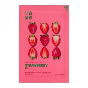 image of Holika Holika Pure Essence Mask Sheet - Strawberry 20ml