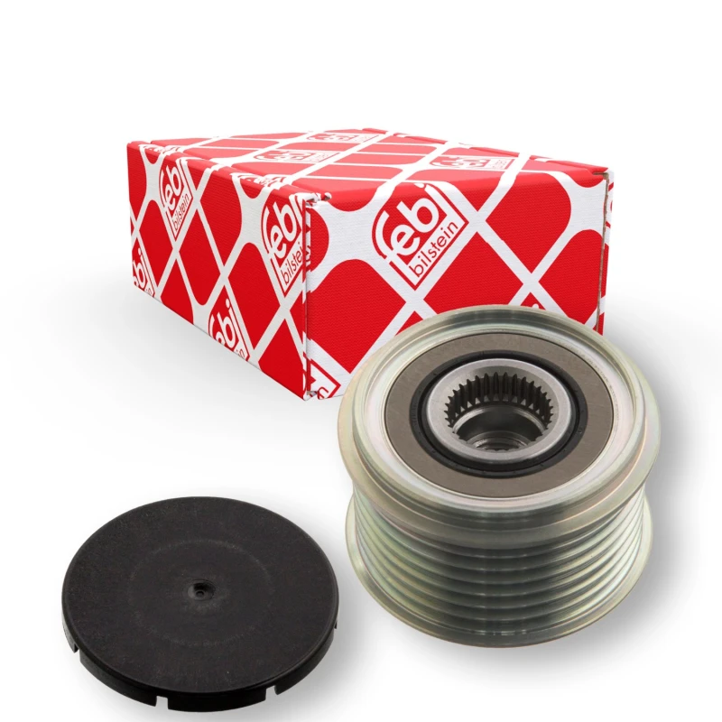 Image of FEBI BILSTEIN 101720 Freewheel Clutch Width: 39mm, with lid Freewheel Clutch,alternator (1390)