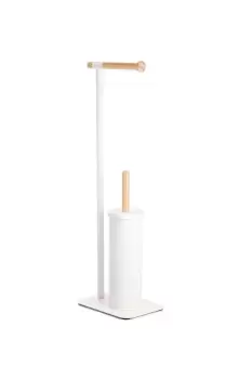 image of 'Sonata' Toilet Roll Holder & Brush Combination Freestanding