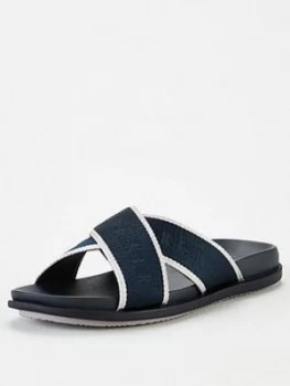 Image of Ted Baker Mablar Sandals - Dark Blue, Size 12, Men