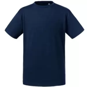 Image of Russell Kids/Childrens Pure Organic T-Shirt (13-14 Years) (French Navy)