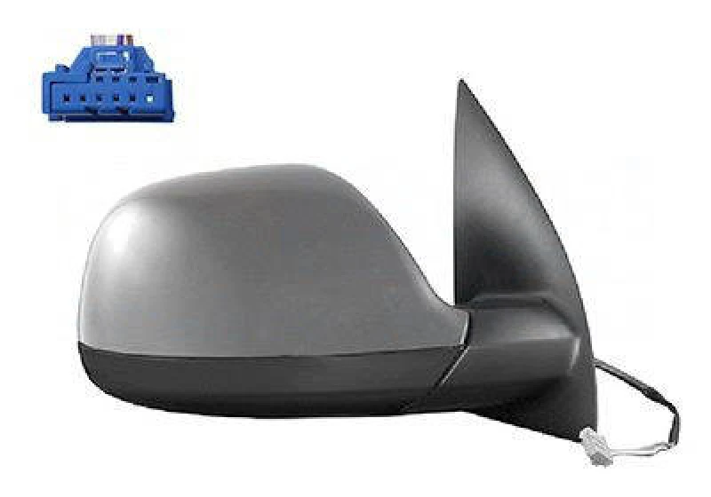 Image of VAN WEZEL 5785818 Wing mirror * HAGUS * Right, Heatable, primed Outside Mirror (50)