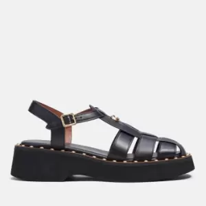 image of Coach Womens Vivienne Leather Sandals - UK 5