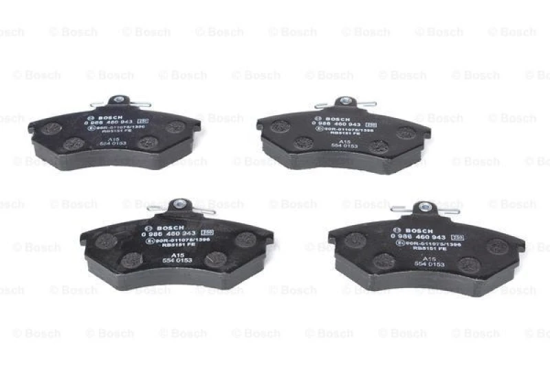 Image of Brake pad set Bosch 0 986 460 943
