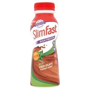 image of SlimFast High Protein Mint Chocolate Flavour Shake 325ml