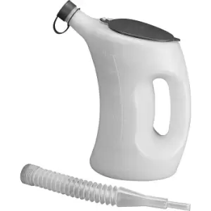 Image of PRESSOL Measuring cup, PE white, pack of 6, 3 l