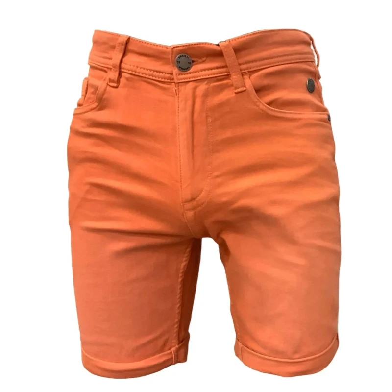 Image of Blend Twisted denim jogging shorts Blend Beige Male S