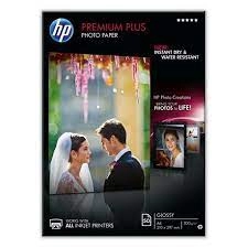 image of HP CR674A Premium Plus Glossy Photo Paper A4 300gsm 50 sheets