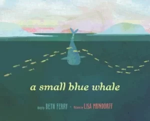 Image of small blue whale