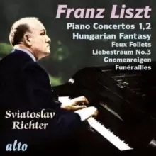 Image of Franz Liszt: Piano Concertos 1, 2/Hungarian Fantasy/...
